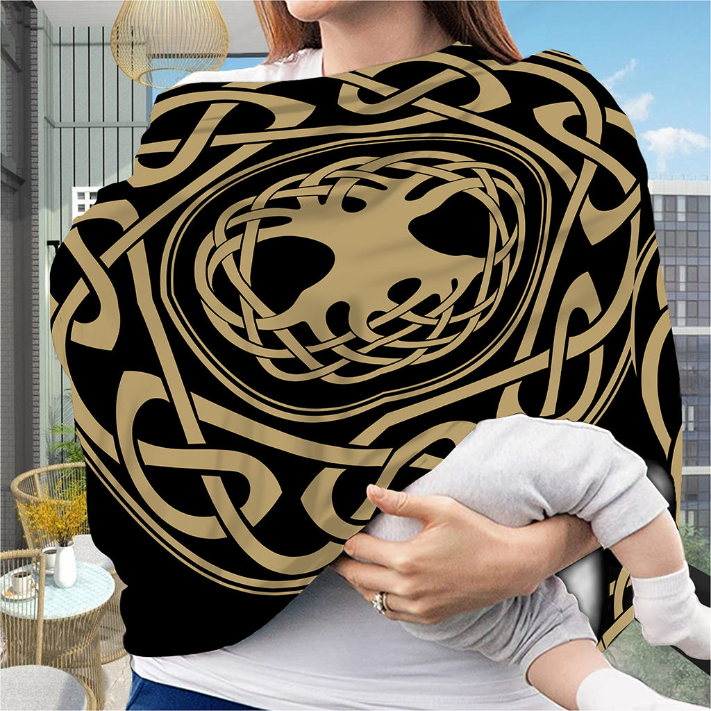 Viking Tree Of Life Print Baby Seat Cover