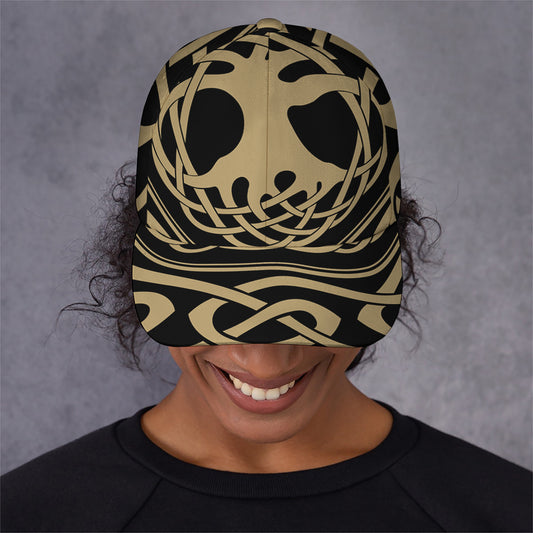 Viking Tree Of Life Print Baseball Cap
