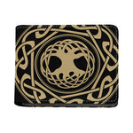 Viking Tree Of Life Print Bifold Wallet