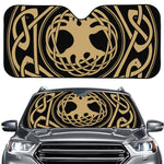Viking Tree Of Life Print Car Windshield Sun Shade