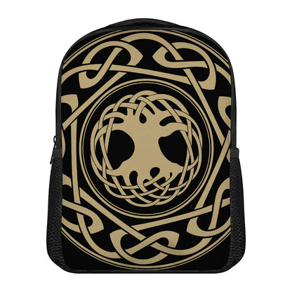 Viking Tree Of Life Print Casual Backpack