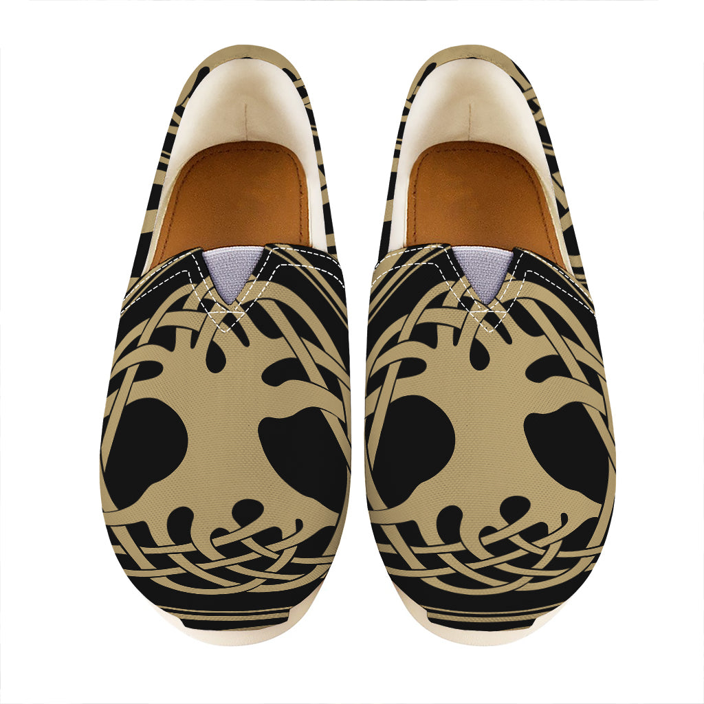 Viking Tree Of Life Print Casual Shoes