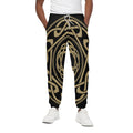 Viking Tree Of Life Print Cotton Sweatpants