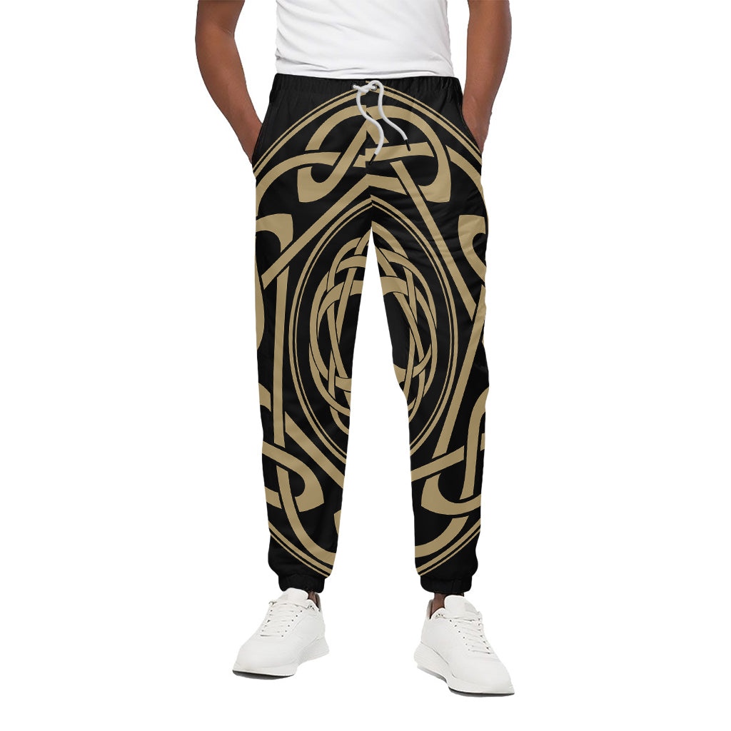 Viking Tree Of Life Print Cotton Pants
