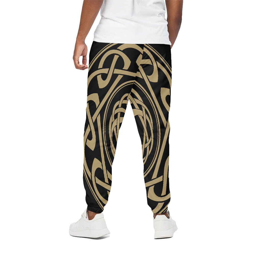 Viking Tree Of Life Print Cotton Pants