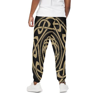 Viking Tree Of Life Print Cotton Pants