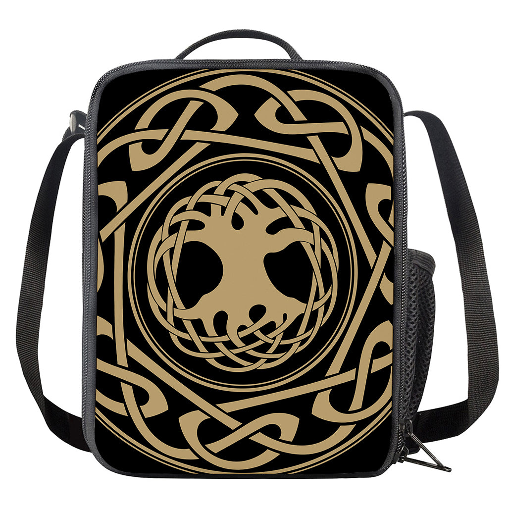 Viking Tree Of Life Print Crossbody Lunch Bag