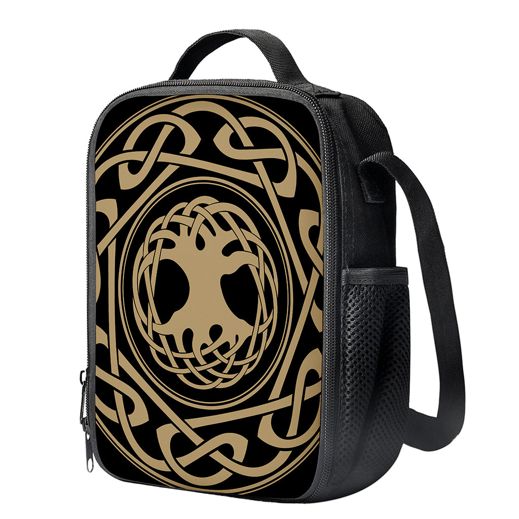 Viking Tree Of Life Print Crossbody Lunch Bag