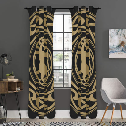 Viking Tree Of Life Print Curtain
