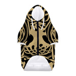 Viking Tree Of Life Print Dog Zip Up Hoodie