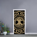 Viking Tree Of Life Print Door Sticker