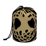 Viking Tree Of Life Print Drawstring Makeup Bag