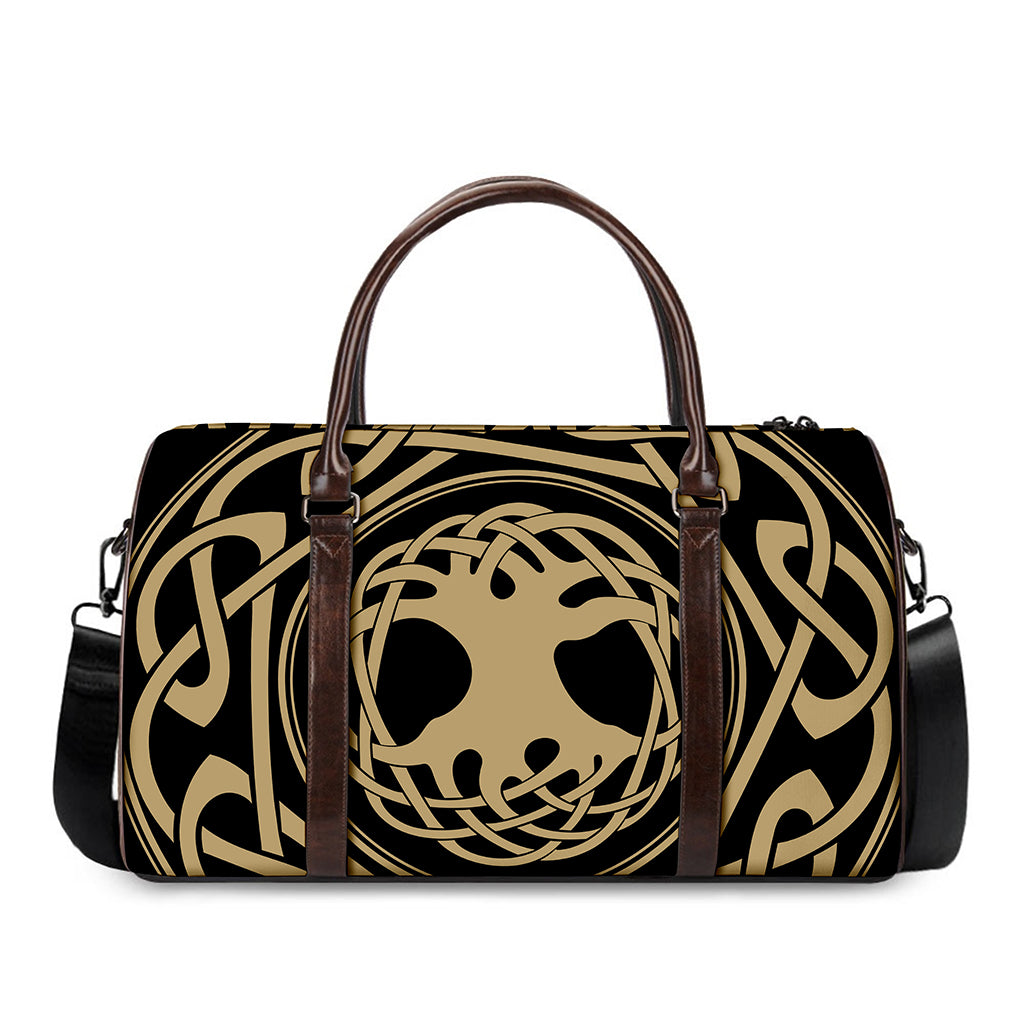 Viking Tree Of Life Print Duffle Bag