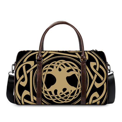 Viking Tree Of Life Print Duffle Bag