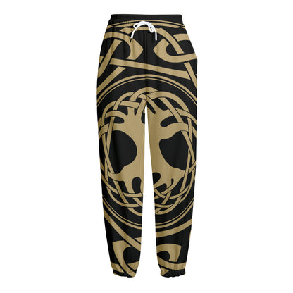 Viking Tree Of Life Print Fleece Lined Knit Pants