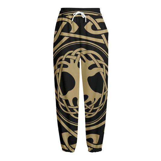 Viking Tree Of Life Print Fleece Lined Knit Pants