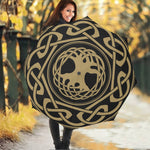 Viking Tree Of Life Print Foldable Umbrella