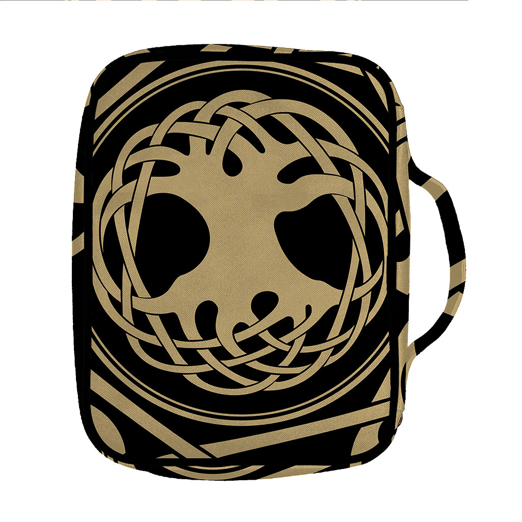 Viking Tree Of Life Print Front Pocket Bible Bag