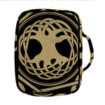 Viking Tree Of Life Print Front Pocket Bible Bag