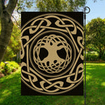 Viking Tree Of Life Print Garden Flag