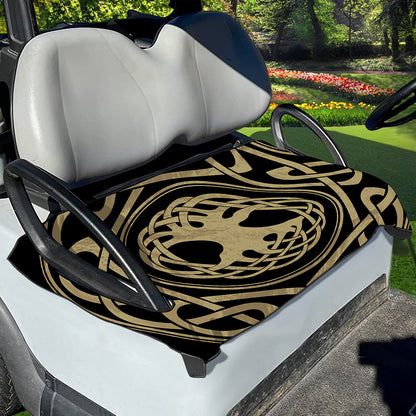 Viking Tree Of Life Print Golf Cart Seat Cover