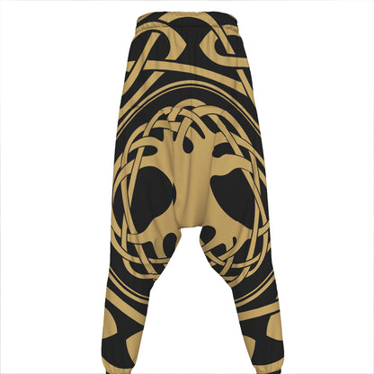 Viking Tree Of Life Print Hammer Pants