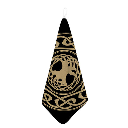 Viking Tree Of Life Print Hand Towel