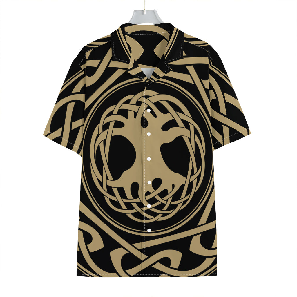 Viking Tree Of Life Print Hawaiian Shirt