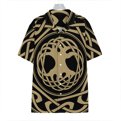 Viking Tree Of Life Print Hawaiian Shirt