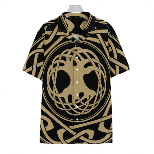 Viking Tree Of Life Print Hawaiian Shirt
