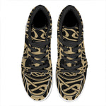 Viking Tree Of Life Print High Top Leather Sneakers