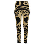 Viking Tree Of Life Print High-Waisted Pocket Leggings