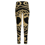 Viking Tree Of Life Print High-Waisted Pocket Leggings
