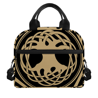 Viking Tree Of Life Print Insulated Lunch Bag