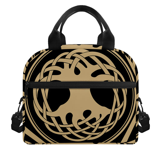 Viking Tree Of Life Print Insulated Lunch Bag