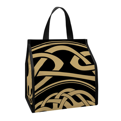 Viking Tree Of Life Print Insulated Lunch Tote