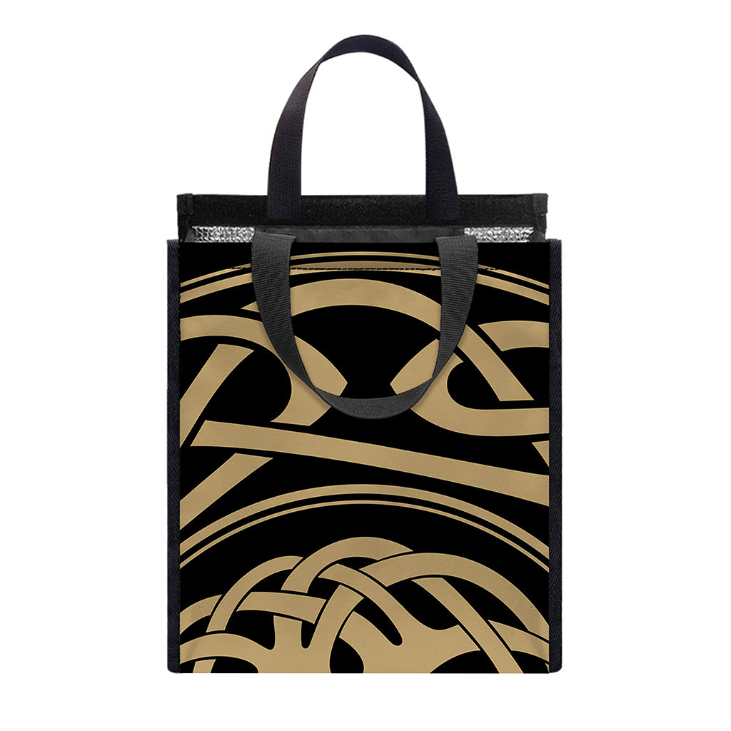 Viking Tree Of Life Print Insulated Lunch Tote