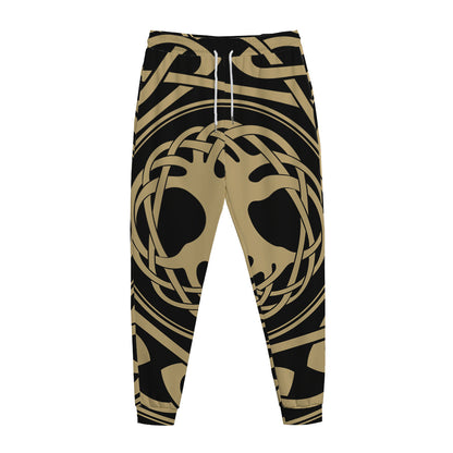 Viking Tree Of Life Print Jogger Pants