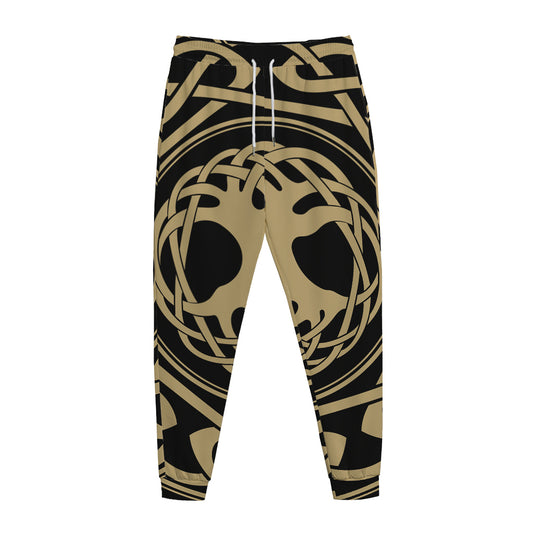 Viking Tree Of Life Print Jogger Pants