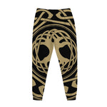 Viking Tree Of Life Print Jogger Pants
