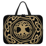 Viking Tree Of Life Print Laptop Sleeve With Handle