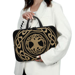 Viking Tree Of Life Print Laptop Sleeve With Handle
