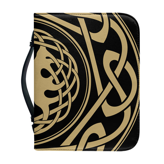 Viking Tree Of Life Print Leather Bible Cover