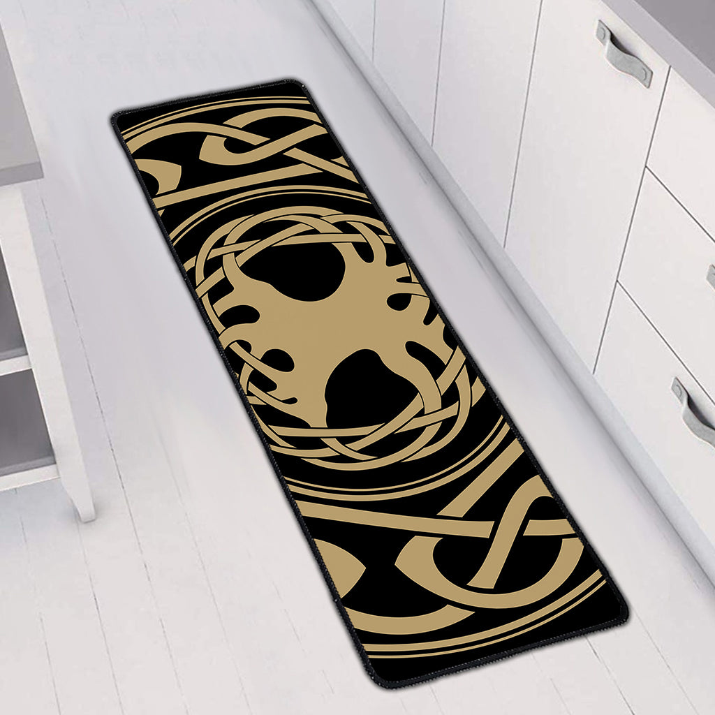 Viking Tree Of Life Print Long Kitchen Mat