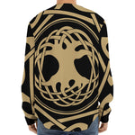 Viking Tree Of Life Print Long Sleeve Baseball Jersey