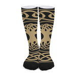 Viking Tree Of Life Print Long Socks