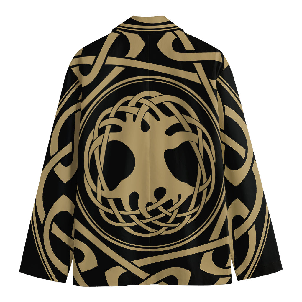 Viking Tree Of Life Print Men's Blazer