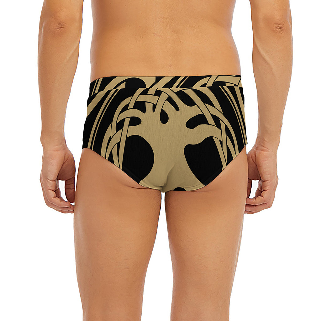 Viking Tree Of Life Print Men's Briefs