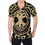Viking Tree Of Life Print Men's Shirt