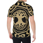Viking Tree Of Life Print Men's Shirt